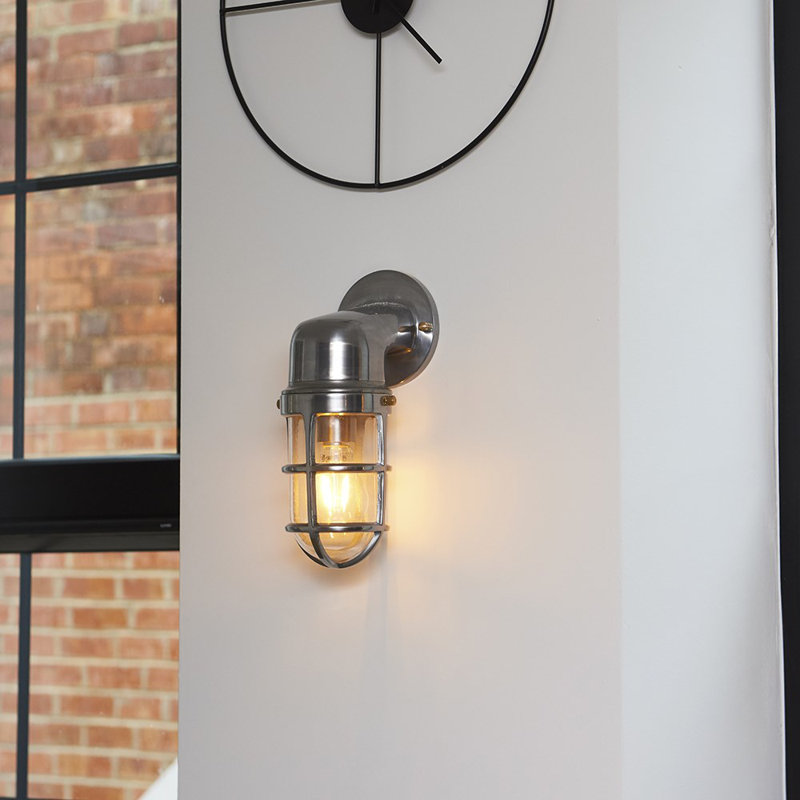 Harden Outdoor Wall Lantern, Aluminium, No
