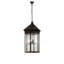 Lustre géométrique lanterne à 6 lumières Mohegan
