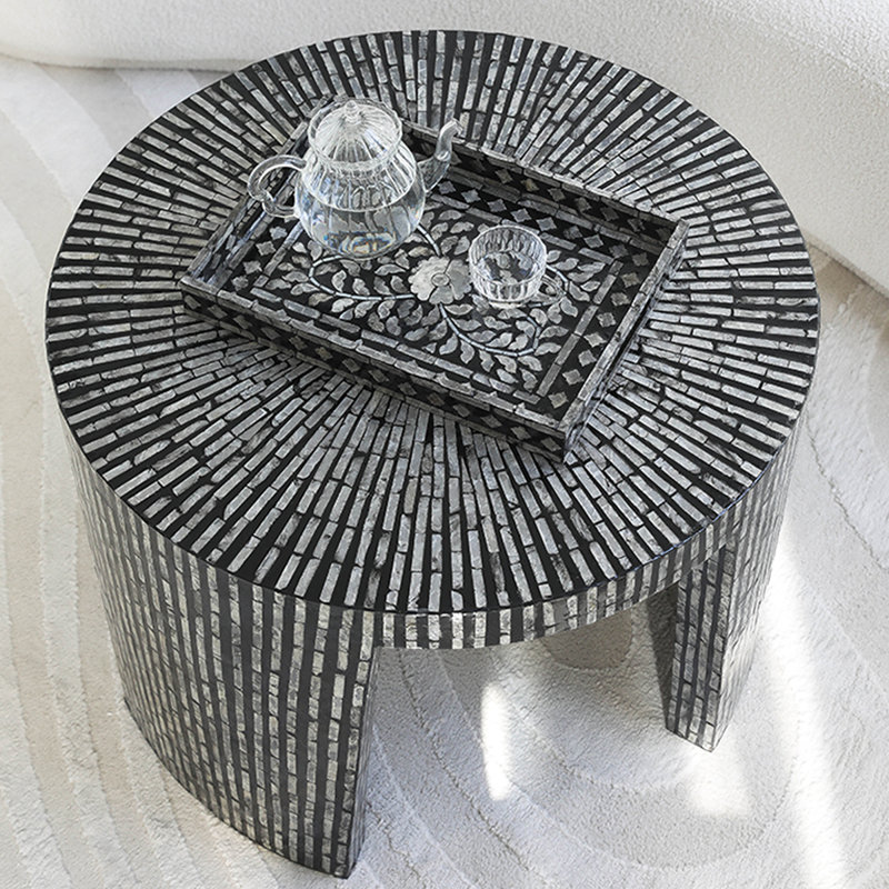 Table de bout Modern, Noir