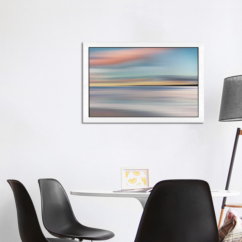 Honey Twilight by Mike Calascibetta - Print on Canvas, 152.5 cm H x 101.5 cm W, White Framed