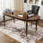 4x6 Ft Modern Area Rug, Machine Washable Abstract Pattern Chenille Carpet, Non-slip Rubber Backing Easy Care Indoor Decor For Living Room Bedroom Dining Room-2141390232