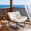 Fleece Fabric；Iron Rocking Chair-1993216745