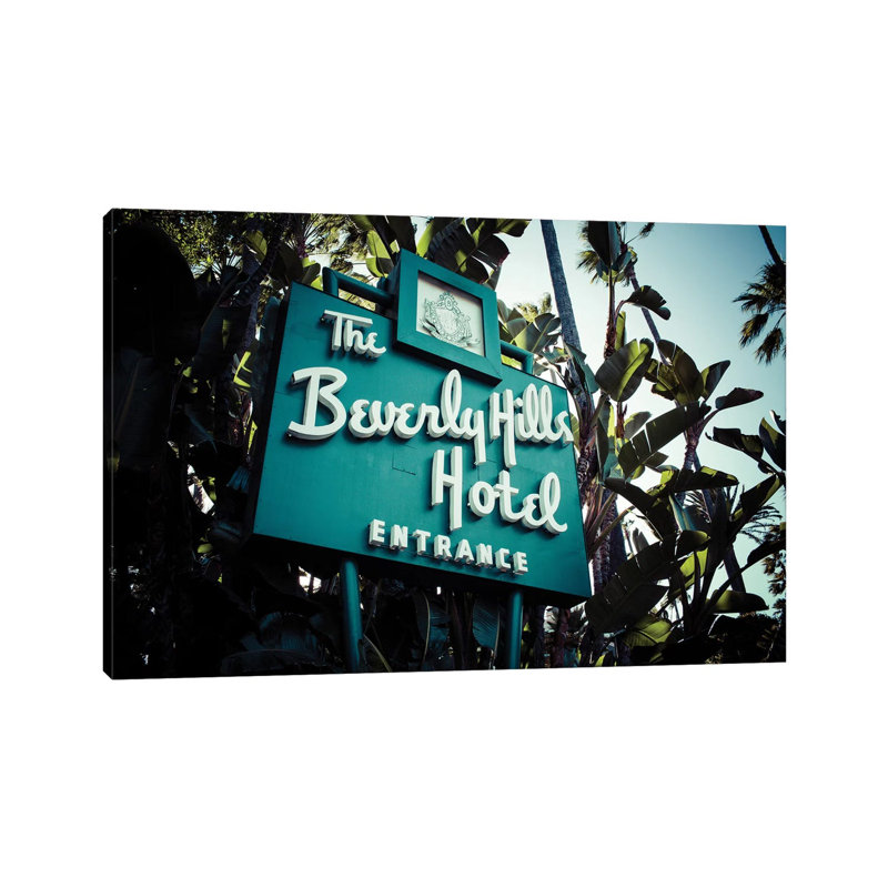 Beverly Hills Hotel II by Ann Hudec - Wrapped Canvas Print, 101.6 cm H x 66.04 cm W x 1.91 cm D