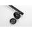 Handheld Shower With 59-Inch Hose And 28-Inch Slide Bar - Height Adjustable, Nozzles Robust Stainless Steel Matte Black Appearance Adjustable Head Look