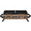 Ensemble de gril de table et plaque chauffante portative à 4 brûleurs Royal Gourmet, bronze doré
