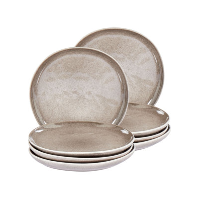 COSTMARY 21cm Handmade Stoneware Salad/Dessert Plate