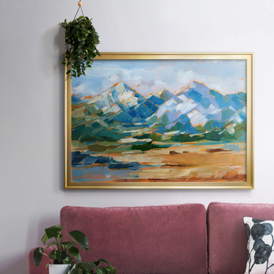 Blue Mountain Peaks II, reproduction d'art sur toile