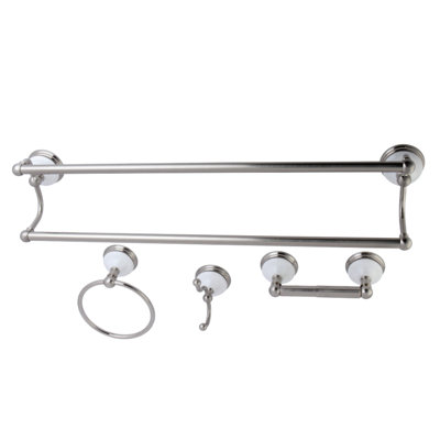 Victorian 4-Piece Bathroom Hardware Set