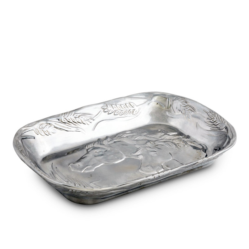 Equestrian Metal Decorative Tray