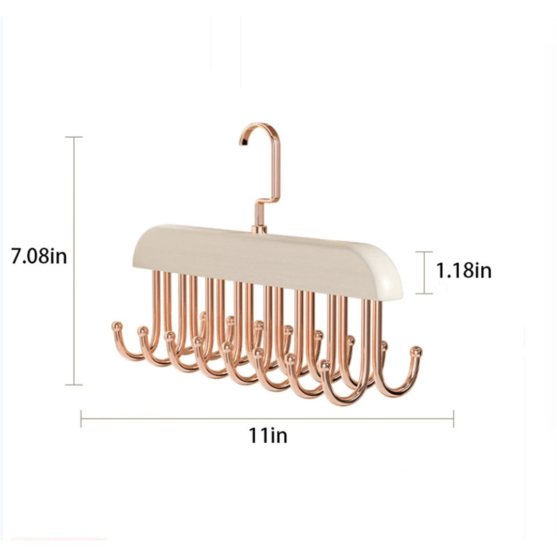 Cintre en bois massif multifonctionnel, 3