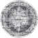 Tapis oriental gris