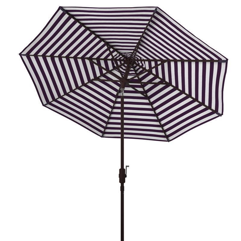 Parasol de plage 11 pi Toucha, Bleu marine