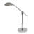 Creekwood Home 21" Pivot Arm Modern LED Desk Lamp, For Office, Desk, Workspace, Chrome
