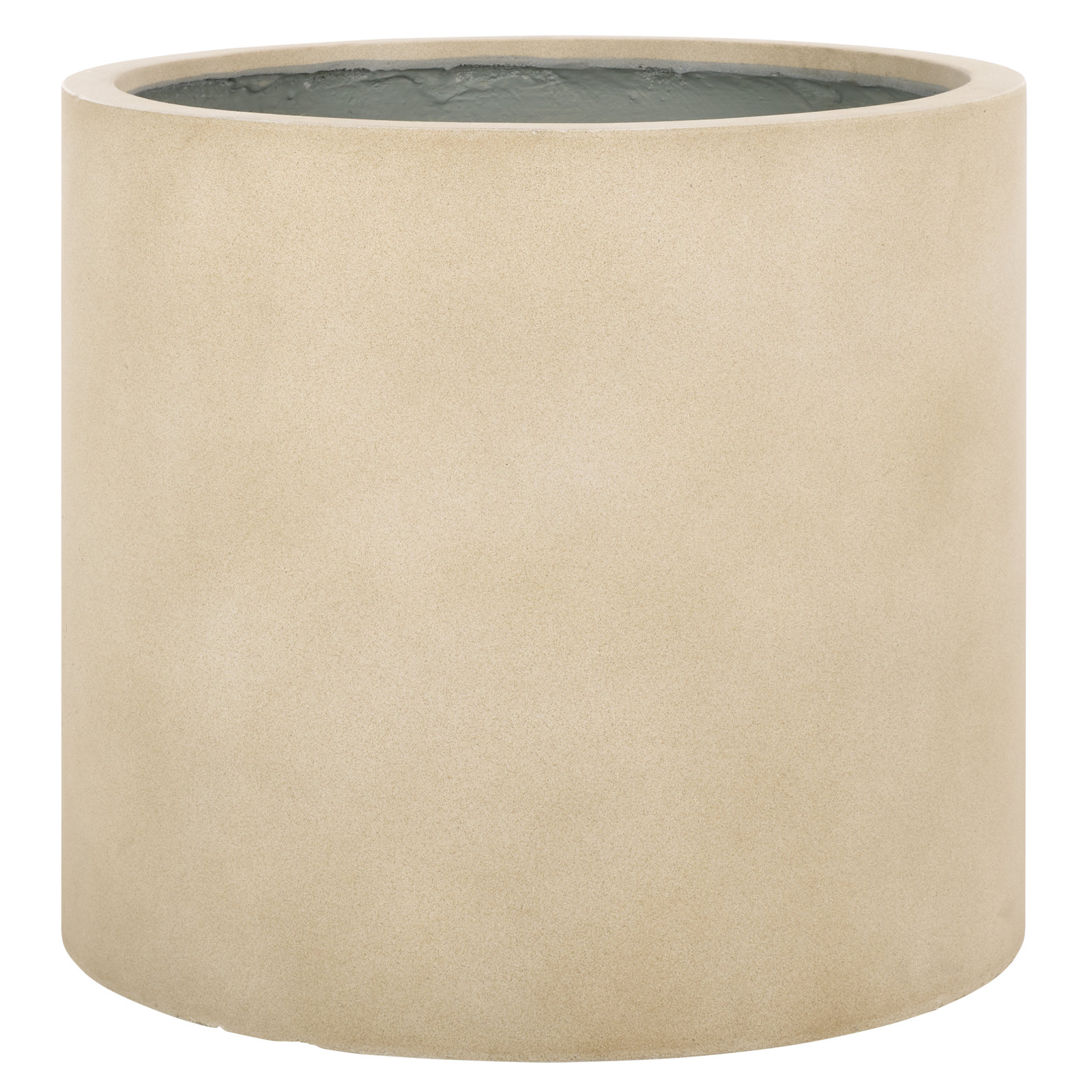 Mcguire Pot Planter, Beige, 19.2" H x 21.6" W x 21.6" D