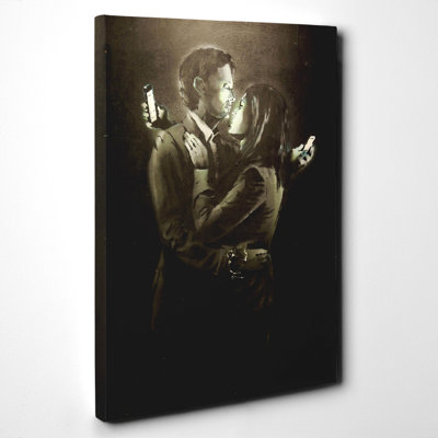 Banksy - Wrapped Canvas Print