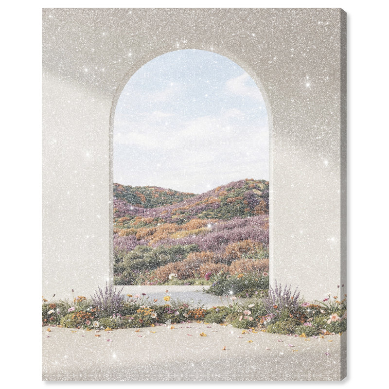 Window To Paradise II Print by Oliver Gal, 16"H x 20"W, Gallery Wrapped