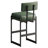 26.7"H Faux Leather Upholstered Counter Stool with Metal Frame-850694791-850499727