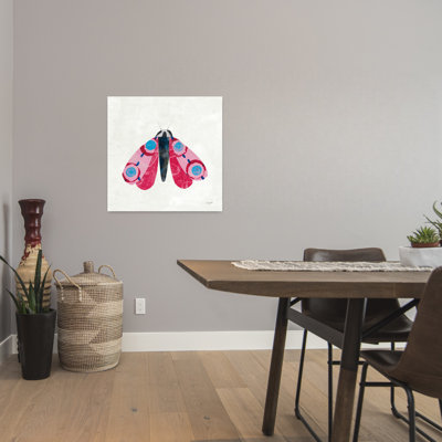 Collage insectes I, papillon contemporain