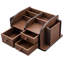 Wood Desk Organiser with Drawers