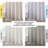 Basic Faux Linen Curtain Pair - 2 Panels - Light Filtering Window Curtains-217652881-217652883