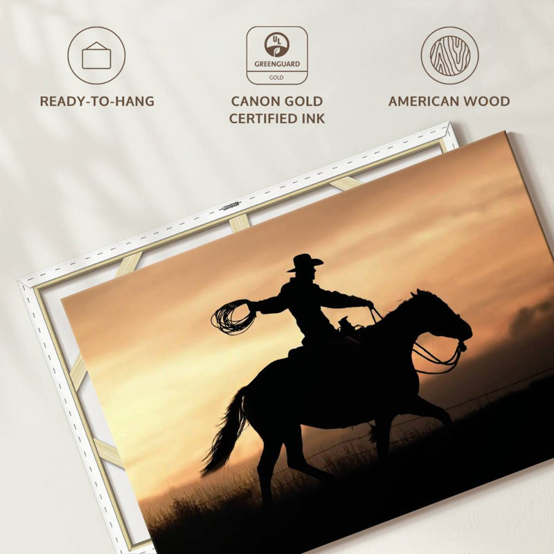 Lelar Rope And Ride I, 34" H x 51" W