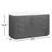 Cloverfield 60'' Single Bathroom Vanity with Cultured Marble Top-93496119-93496120