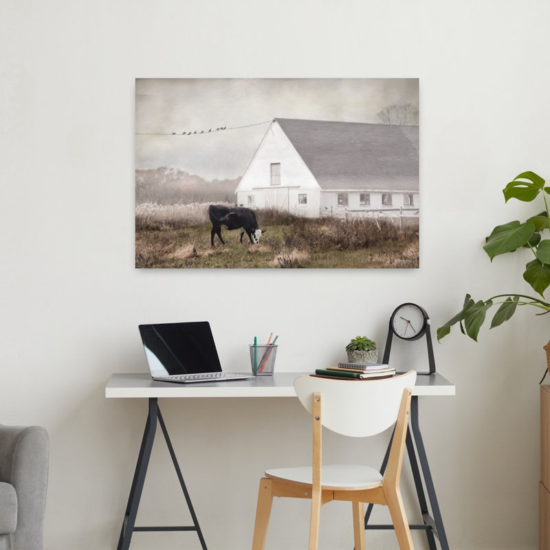Paysage de vache Barnyard Bliss, H 24 po x l 36 po