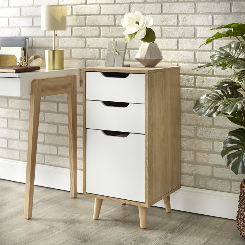 Steverson 15.7'' Wide 3 -Drawer File Cabinet