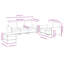 Ensemble de canapés Vidaxl