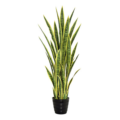 Artificial Sansevieria Snake Plant in Pot