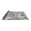 Tapis gris motif/mauve/vert-462317220
