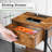 Wilie 15.75'' W Metal Nightstand