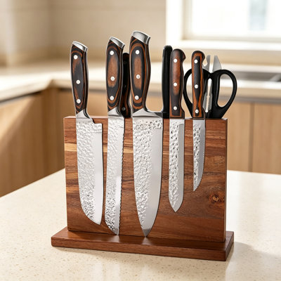 Fcbnposi Magnetic Knife Block