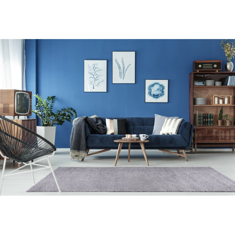 Gris tapis décoratif Caigan, Rectangle 6 pi 5 po x 9 pi 5 po