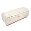 Banc de rangement rembourré en velours de 120 cm de large-761044591