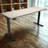 Skyscraper Electric Height Adjustable Standing Desk, Dual Motor and Digital Control with Memory, 72x24, Grey Strand Top with Black Frame-765077056-765077067