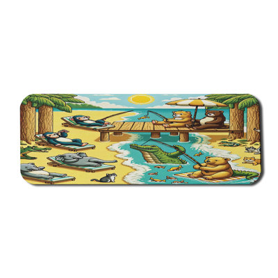 Dellie Rubber Desk Pad