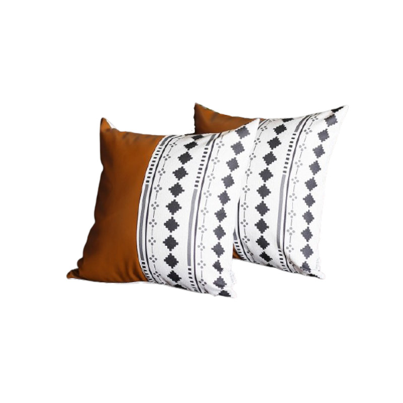 Coussin décoratif géométrique
