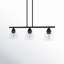 Luminaire suspendu linéaire à 3 lumières pour îlot de cuisine Coralino-23452611