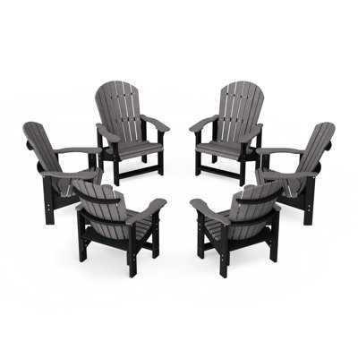 Ensemble de 6 chaises héritage Heritage Adirondack