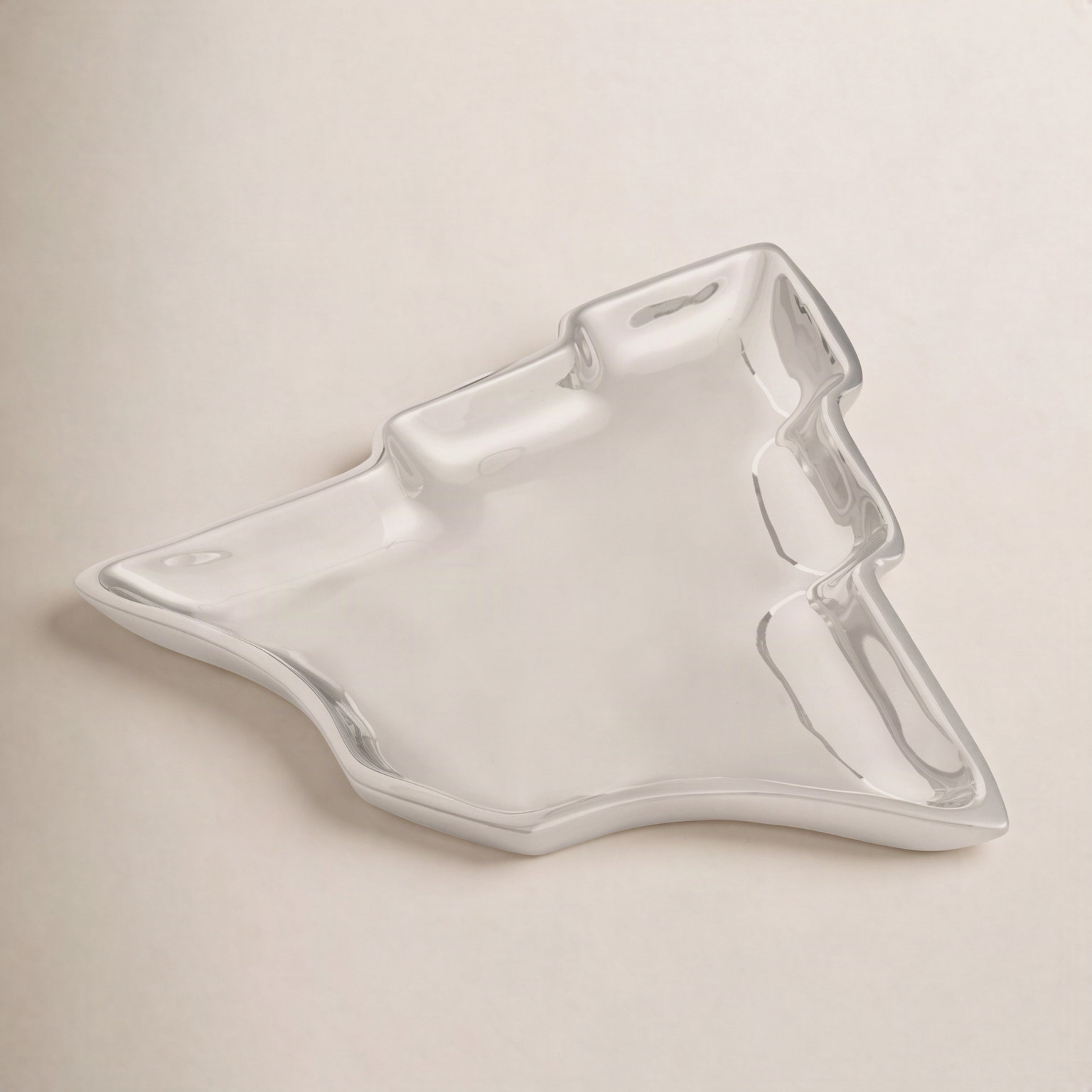 Holiday Gifts Platter, 1" H x 9" W x 9" L