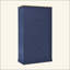Grande armoire de rangement autoportante avec 2 tiroirs, 2 tablettes réglables, 8 tablettes de porte pour la cuisine, la salle à manger-129580981