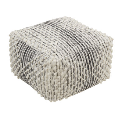 Kavya Collection Upholstered Pouf