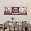 Impression sur toile Home and Family Blessing-681063310