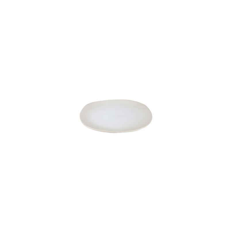 Assiette plate en grès 10,5 po Strata