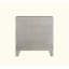 Table de chevet 1pc avec 2 tiroirs Glam Style
