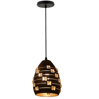 Caleah 1 - Light Black Pendant