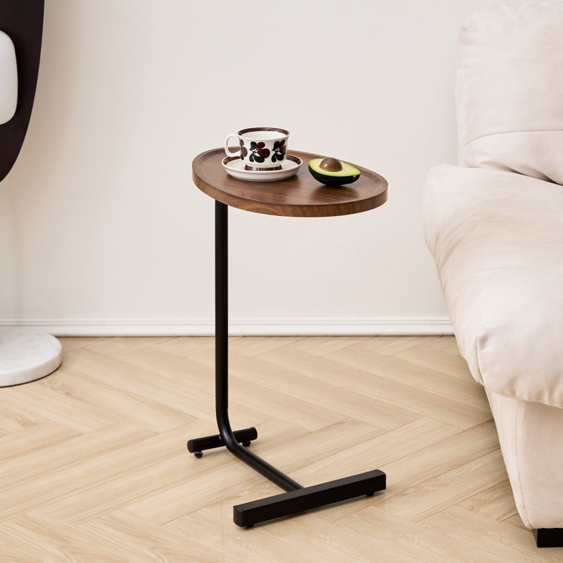 Table brune pour les espaces de vie -, bout, options de chevet, pièces compactes, chambre à coucher, choix pratiques