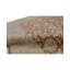 Hand-Knotted High-Quality Rust and Beige Area Rug