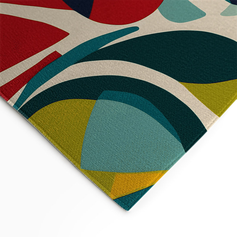Vibrant Streak Indoor And Outdoor Area Rug, Rectangle 1'6" x 2'6"